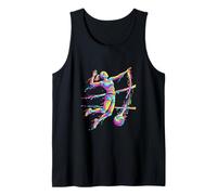Volleyball Splash Aquarell Kunst Tank Top