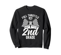 Vollgas für Rennwagen der 2. Klasse Sweatshirt