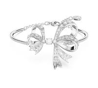 Volta Armreif von Swarovski - Weiß, Rhodiniert