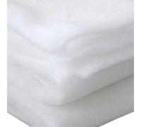 Volumenvlies Meterware 10m Länge 1cm Dicke 160cm Breite QUILT 100g/m² Polstervlies 10mm Höhe Waschbar Watte Polsterwatte Diolenwatte Vlieswatte Füllung Kissen Decke Sofa Polsterung