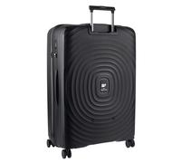 Von Cronshagen Reisetrolley Mogens | Stabiler Koffer in verschiedenen Größen | Hartschalenkoffer aus stabilem Material | mit TSA Zahlenschloss | Reisekoffer (Black, L - großer Koffer)