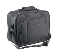 Von Cronshagen Flugumhänger Cloud 2.0 | praktische Umhängetasche für Handgepäck Flugzeug | Tasche mit Handgepäcksmaßen | mit Aufsteckfunktion (Anthracite)