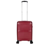 Von Cronshagen Reisetrolley Halvar| Stabiler Koffer in verschiedenen Größen | Hartschalenkoffer aus stabilem Material | mit TSA Zahlenschloss | Reisekoffer (Wine, S - Handgepäck)