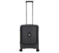 Von Cronshagen Handgepäckkoffer Mogens mit Vortasche 55cm schwarz
