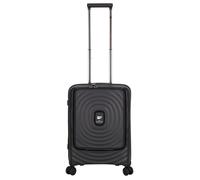 Von Cronshagen Handgepäckkoffer Mogens mit Vortasche 55cm schwarz
