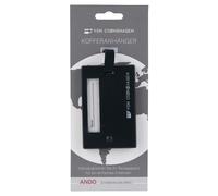 von Cronshagen Kofferanhänger mit Sichtfenster schwarz