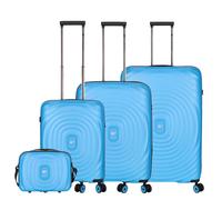 Von Cronshagen Kofferset 4tlg. Mogens S/M/L + Beautycase bavarian blue