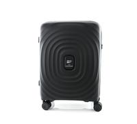 Von Cronshagen Reisetrolley Mogens | Stabiler Koffer in verschiedenen Größen | Hartschalenkoffer aus stabilem Material | mit TSA Zahlenschloss | Reisekoffer (Black, S - Handgepäck)