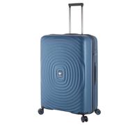Von Cronshagen Reisetrolley Mogens | Stabiler Koffer in verschiedenen Größen | Hartschalenkoffer aus stabilem Material | mit TSA Zahlenschloss | Reisekoffer (Petrol, L - großer Koffer)
