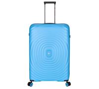 Von Cronshagen Reisetrolley Mogens | Stabiler Koffer in verschiedenen Größen | Hartschalenkoffer aus stabilem Material | mit TSA Zahlenschloss | Reisekoffer (Bavarian Blue, L - großer Koffer)