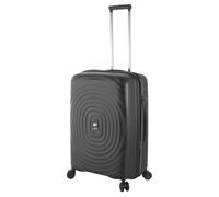 Von Cronshagen Reisetrolley Mogens | Stabiler Koffer in verschiedenen Größen | Hartschalenkoffer aus stabilem Material | mit TSA Zahlenschloss | Reisekoffer (Black, M - mittlerer Koffer)