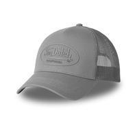Von Dutch Baseballkappe mit Netz, für Erwachsene, mit Logo, Rubber Print Log, grau, One size