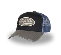 Von Dutch Cap Herren Schwarz Blau Grau Vintage Logo | Cap Baumwolle Geschenk Originell