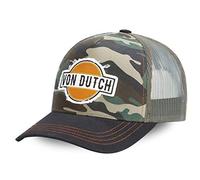 Von Dutch Cap Herren und Damen, Trucker CAMO, Grün CAM