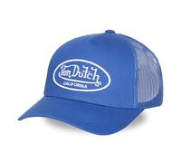 Von Dutch Trucker-Baseballkappe California – atmungsaktiv, verstellbar, gesticktes Logo, Königsblau