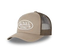 Cap Herren Perfekter Halt, Tracker Kappe Herren, Natürlich, Ultraweich, Braun/Beige/Weiß, Einheitsgröße