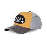 Von Dutch Casquette Homme Baseball Unisex Cap grau/gelb Streetwear