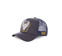 Von Dutch Tracker Kappe Herren Empfindliche Haut, Cap Herren, Kustom, Ultraweich, Blau, Einheitsgröße