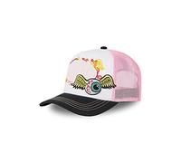 Von Dutch Casquette Trucker Unisex Cap weiß/rosa Streetwear