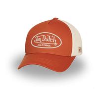 Von Dutch Classic Oval Logo Cap Basecap Baseballcap Trucker Meshcap Damen/Herren - Snapback, mit Schirm Frühling-Sommer Herbst-Winter Frühjahr Sommer Herbst Winter - One Size orange