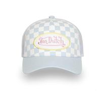 Von Dutch Damen-Kappe, Trucker, Original, Blau/Weiß/Rosa/Gelb, One size