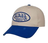 Von Dutch DB Denver Dad Cap Basecap Baseballcap Curved Brim (One Size - beige-blau)