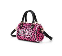 Von Dutch Hanna Tasche mit Gepardenmuster, veganes Leder, 16,5 cm, Gepard, Hot Pink, Hanbag