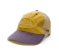 Von Dutch Herren-Mütze, Gelb/Violett, Mac 4, gelb, Einheitsgröße