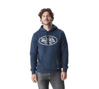 Von Dutch Herren-Sweatshirt, Baumwolle, Kapuzen-Sweatshirt, bequem und warm, blau, M