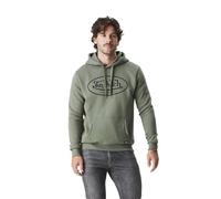 Von Dutch Herren Fleece Sweatshirt mit Kapuze Brand Vert M