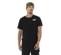 Von Dutch Herren-T-Shirt, Rundhalsausschnitt, Regular, mit Brust- und Rückenaufdruck, Classic, schwarz / weiß, XXL