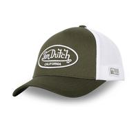 Von Dutch Kappe für Damen und Herren, Trucker-Kappe LOFB, verstellbar, weiß / grün, Einheitsgröße