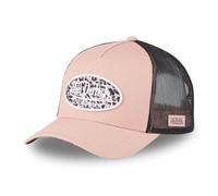 Von Dutch Herren & Damen Verstellbare Kappe Leopard Trucker Cap, rosa / schwarz, Einheitsgröße