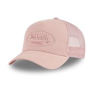 Von Dutch Kappe für Damen & Herren, verstellbar, Trucker-Kappe, Logo, hellrosa, One size
