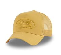 Von Dutch Trucker-Kappe mit Logo – verstellbar, für Damen & Herren, senf, One Size