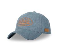 Von Dutch Kappe für Damen und Herren, 100 % Baumwolle, Baseballkappe, Jeans Denim, blau, Einheitsgröße