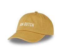 Von Dutch Kappe für Damen und Herren, Kappe aus 100 % Baumwolle, Dad Cap, weich und verstellbar, beige, Einheitsgröße