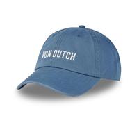Von Dutch Kappe für Damen und Herren, Kappe aus 100 % Baumwolle, Dad Cap, weich und verstellbar, blau, Einheitsgröße