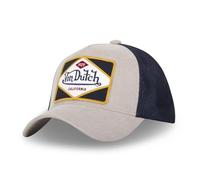 Von Dutch Kappe für Damen und Herren, Trucker-Kappe, verstellbar mit Snapback, Hellgrau/Dunkelblau, Einheitsgröße