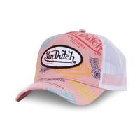 Von Dutch Kappe für Damen und Herren, Trucker-Kappe, verstellbar, Rosa, Einheitsgröße