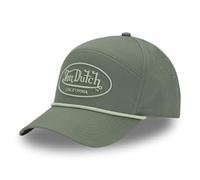 Von Dutch Kappe für Damen und Herren verstellbar 6 Panels mit Kordel Khaki/Hellgrün One size
