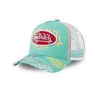 Von Dutch Cap Herren Langlebig, Tracker Kappe Herren, Luftiges Netzgewebe, Empfindliche Haut, Grün, Einheitsgröße