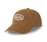 Von Dutch Kappe für Damen und Herren, verstellbare Dad Cap mit Strapback, braun, One size