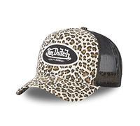 Von Dutch Trucker Cap CAS2 Leo – Leopardenmuster, für empfindliche Haut, Beige, Einheitsgröße