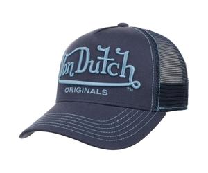 Von Dutch Riverside Trucker Cap Basecap Baseballcap Curved Brim Truckercap Meshcap (One Size - blau)