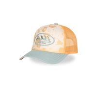 Von Dutch Trucker Cap Allover Logo Blue/Yellow