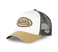 Von Dutch Trucker-Cap CAS1 CLA Classic Tricolour Weiß/Beige/Schwarz Einheitsgröße