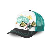 Von Dutch Cap Tracker "Fliegende Augen" Herren – Atmungsaktiv, Anti-Reizung, Grün, Einheitsgröße