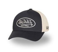 Von Dutch Kappe für Damen & Herren, verstellbar, Trucker-Cap LOF, verstellbar mit Strapback, Marineblau/Weiß/Schwarz/Beige, One size