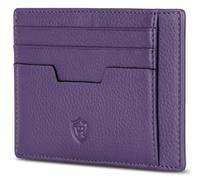 Kartenetui mit RFID-Schutz & 8 Kartenfächer (Genarbt) - Violet (Genarbt)